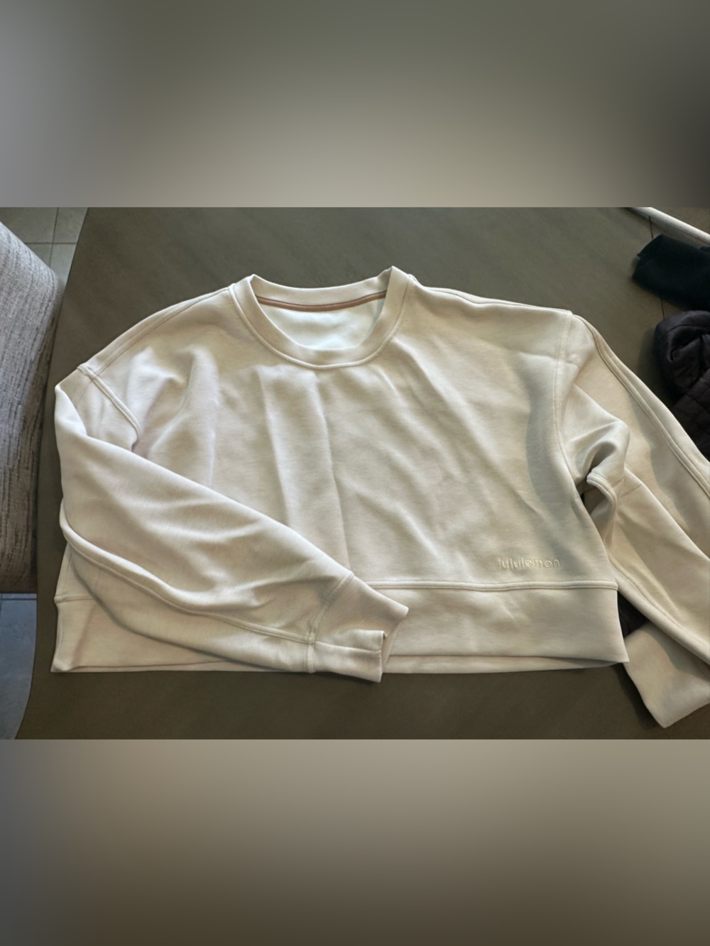 lululemon athletica Women's Cream Crew Sweatshirt